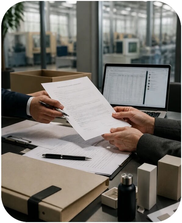 Разработка OEM контракта с фабрикой от 15512 р. | Фиалан-Шдр